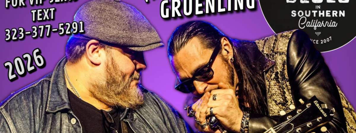 NICK MOSS BAND feat. DENNIS GRUENLING - Blues Greats - in Tarzana!