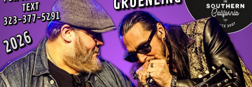 NICK MOSS BAND feat. DENNIS GRUENLING - Blues Greats - in Tarzana!