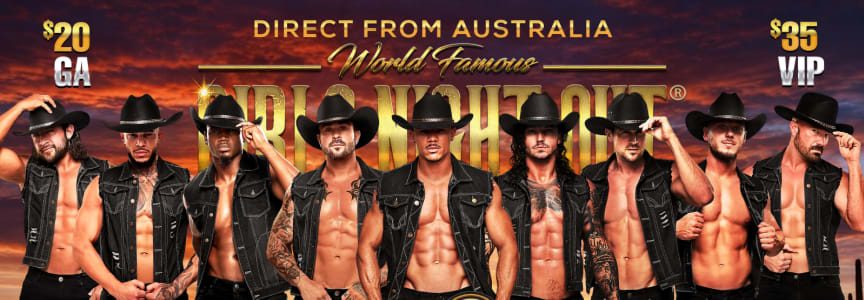 Australia's Girls Night Out Live: Magic Mike Experience in Arcadia!