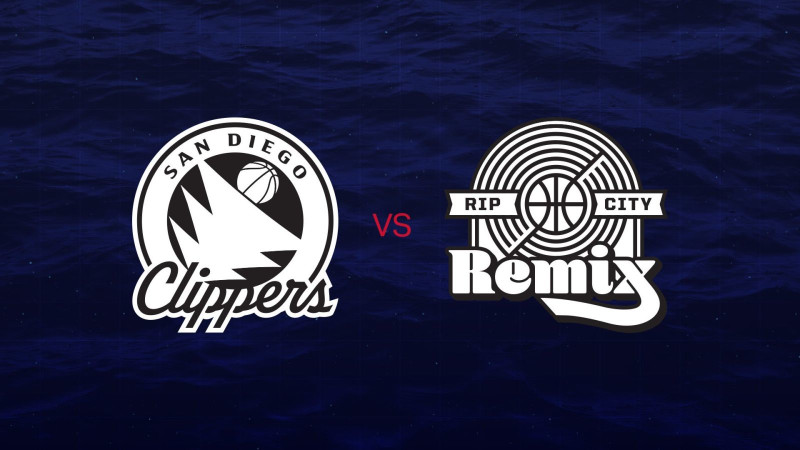 San Diego Clippers vs Rip City Remix