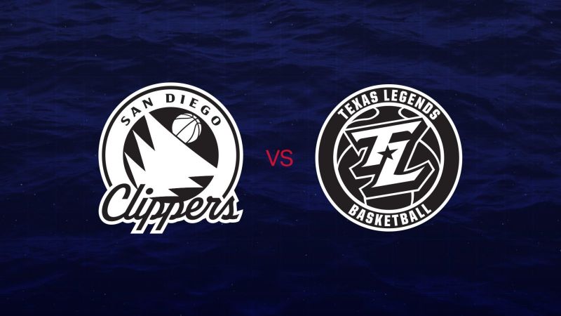 San Diego Clippers vs Texas Legends
