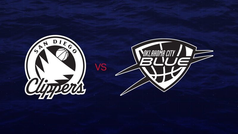 San Diego Clippers vs Oklahoma City Blue