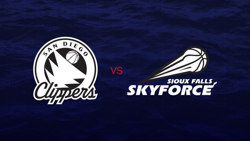 San Diego Clippers vs Sioux Falls Skyforce