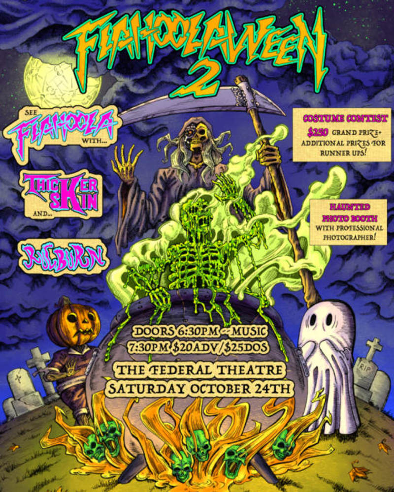 Flahoolaween 2 Special Guests: Thicker Skin and Rugburn!