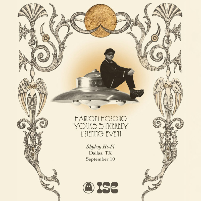Haroumi Hosono's  Yours Sincerely  | Presented By: In Sheep's Clothing Hi Fi Selects + Ghostly
