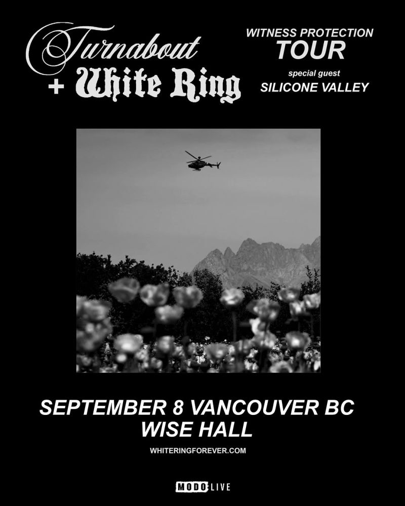 Turnabout & White Ring with Silicone Valley
