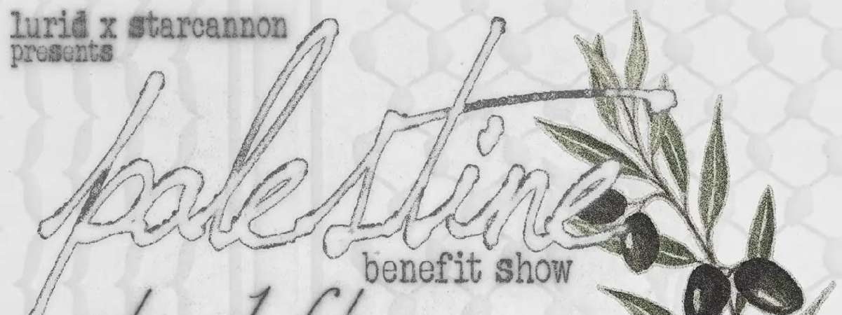 Palestine Benefit Show: Julia Make Believe | Time Well Spent | Dancing With Despair | The Spiralian Molluscan Synergy [RUBBER RO