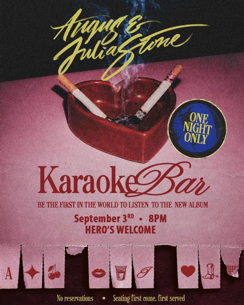 Karaoke Bar: Angus & Julia Stone Album Listening Party