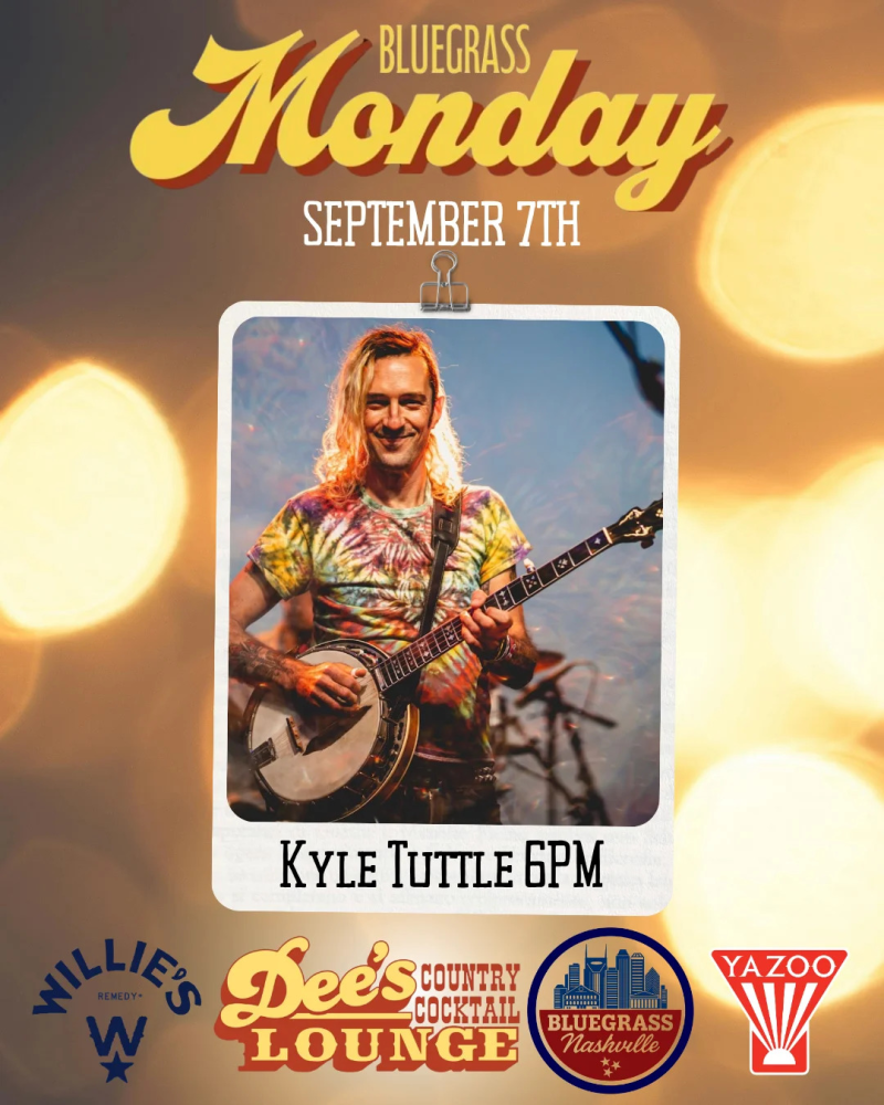 Bluegrass Mondays featuring Kyle Tuttle