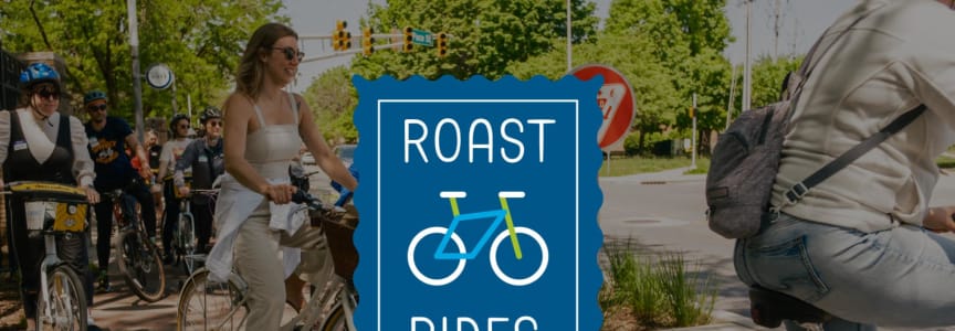 Roast Rides: FREE local coffee bike tour on the Indianapolis Cultural Trail