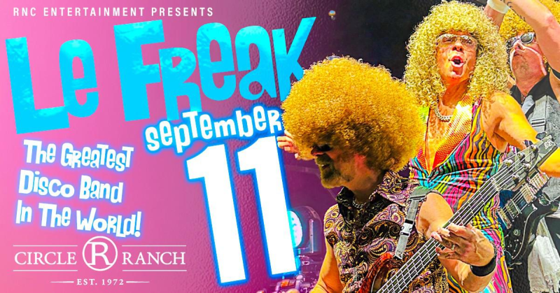 LE FREAK - The Greatest Disco Band In The World - LIVE!