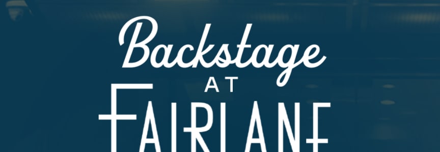 Backstage at Fairlane Hotel