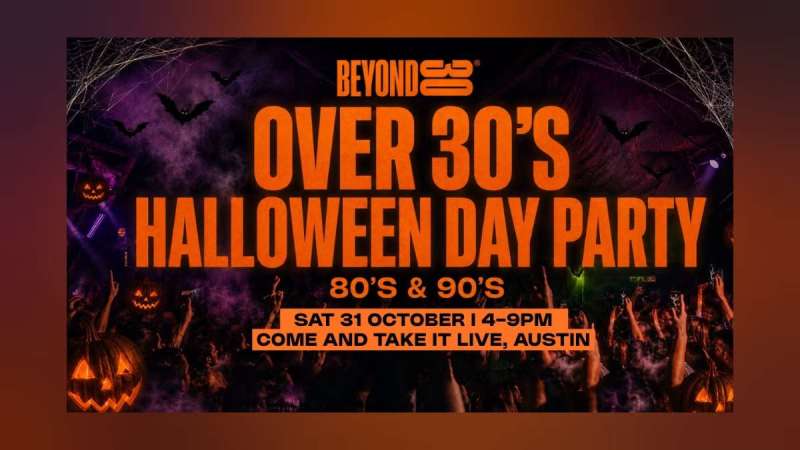 OVER 30's HALLOWEEN DAY PARTY