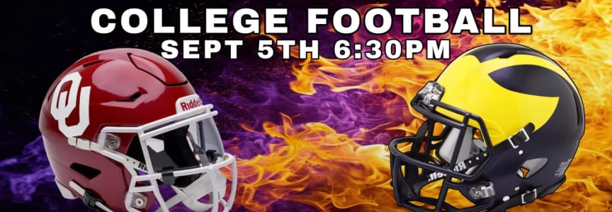 Michigan Vs. Oklahoma - College Football Watch Party!