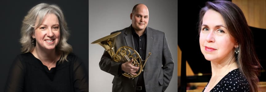 Duckwall Artist Series: Pam Ajango, oboe Zach Cooper, horn Amanda Hopson, flute