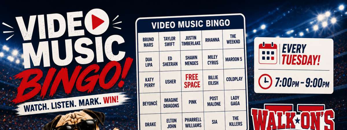 Video Music Bingo