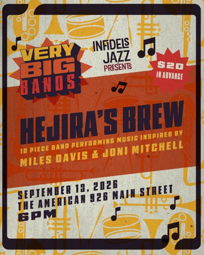 Infidels Jazz Presents Hejira's Brew