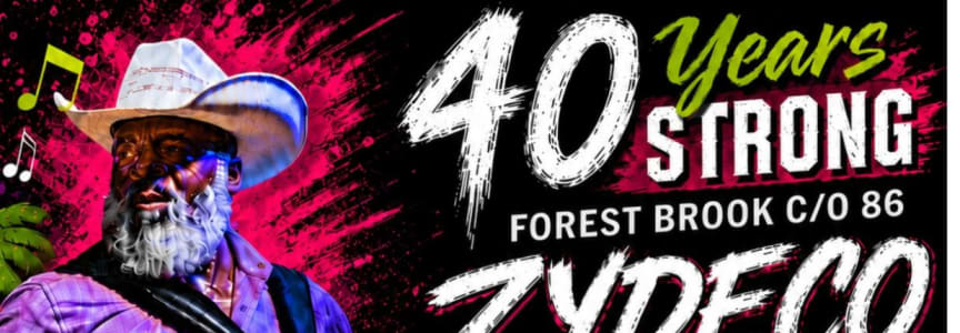 “40 Years Strong: Forest Brook Jaguars C/O 86 Zydeco Festival”