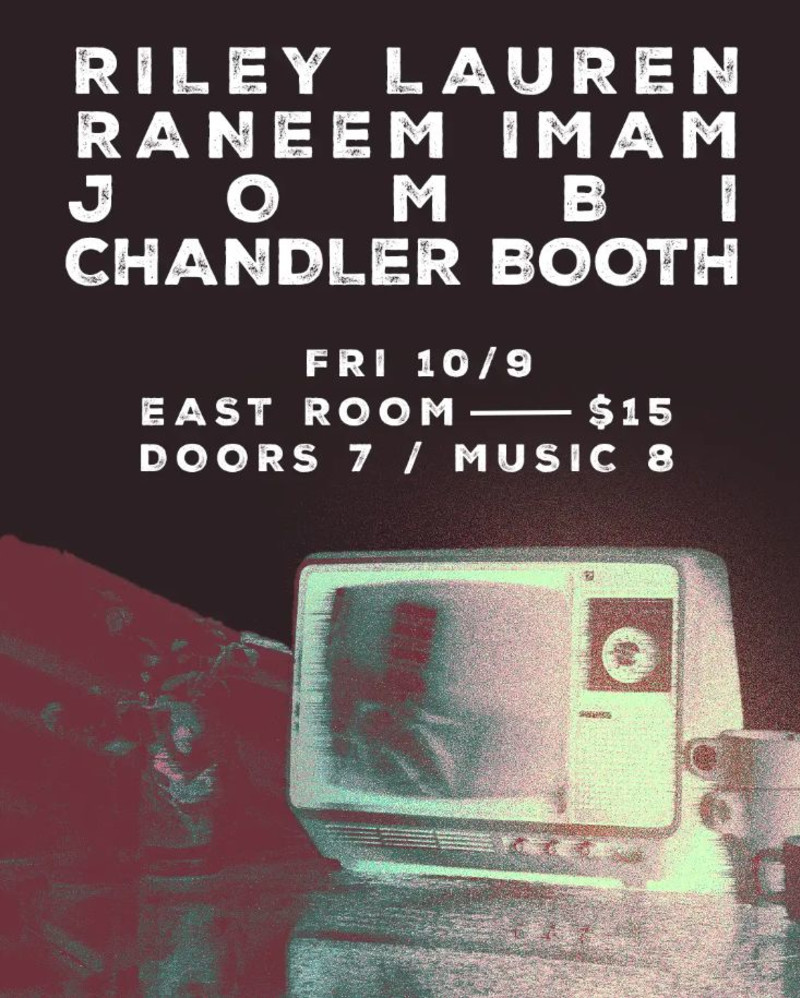 Riley Lauren / Raneem Imam / Jombi / Chandler Booth