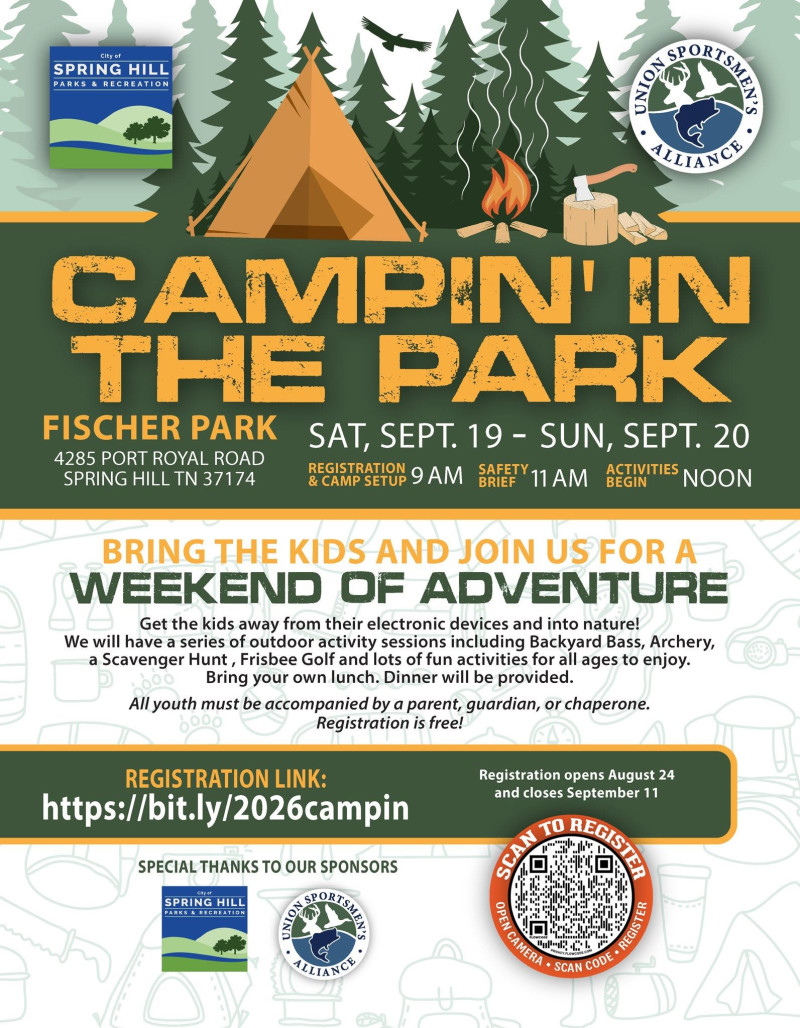 Campin' In The Park