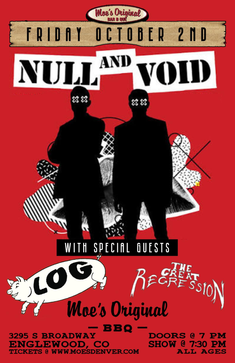 Null & Void + LOG w/ The Great Regression