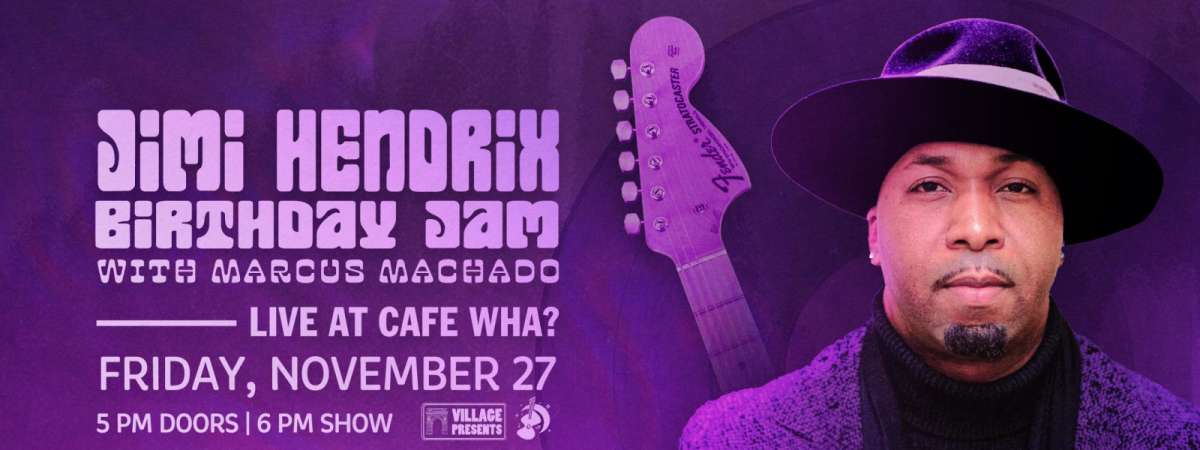 Jimi Hendrix Birthday Jam with Marcus Machado