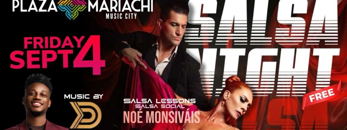 Free Salsa Lessons & Open Dance Floor – Salsa Night