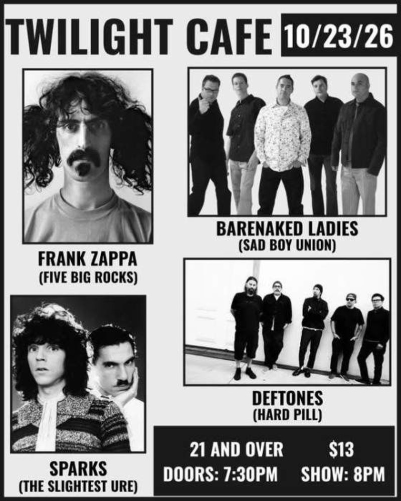 Halloween Cover Show w/ Hard Pill (Deftones),The Slightest Ure (Sparks), Sad Boy Union (Bare Naked Ladies), Five Big Rocks (Fran
