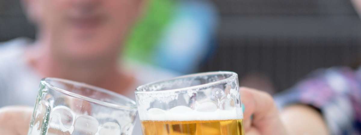 Oktoberfest Stein Holding Contest