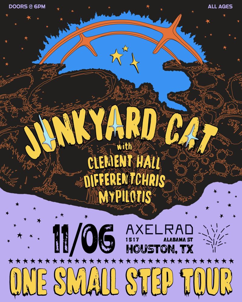 Junkyard Cat, Clement Hall, Different Chris, & My Pilotis