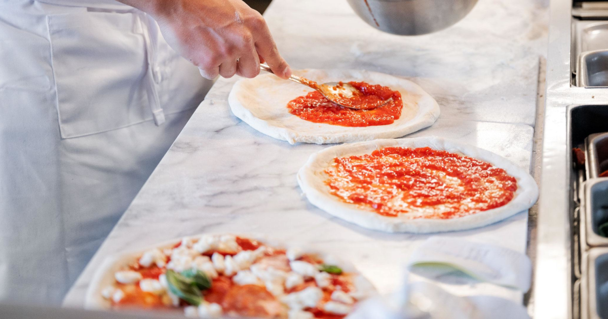 Rossopomodoro's Pizza Counter - Hands-On Pizza Making at Eataly Los Angeles