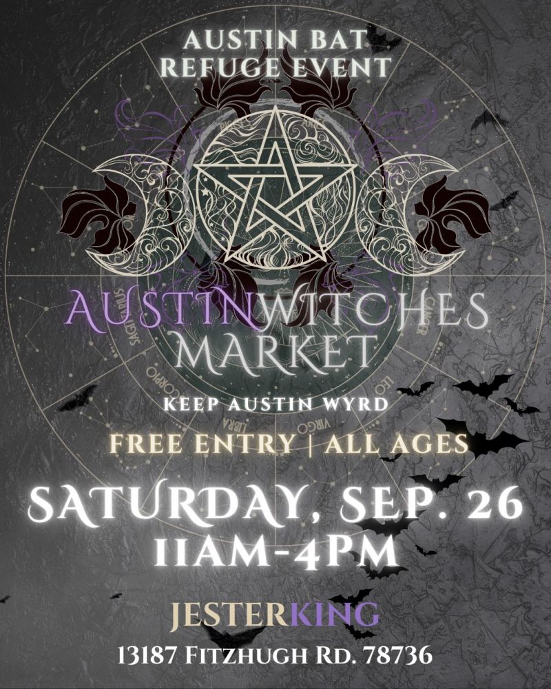 Austin Witches Market @ Jester King x Austin Bat Refuge!