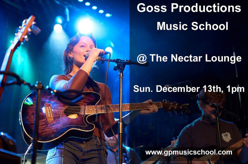 Goss Productions Music School Showcase