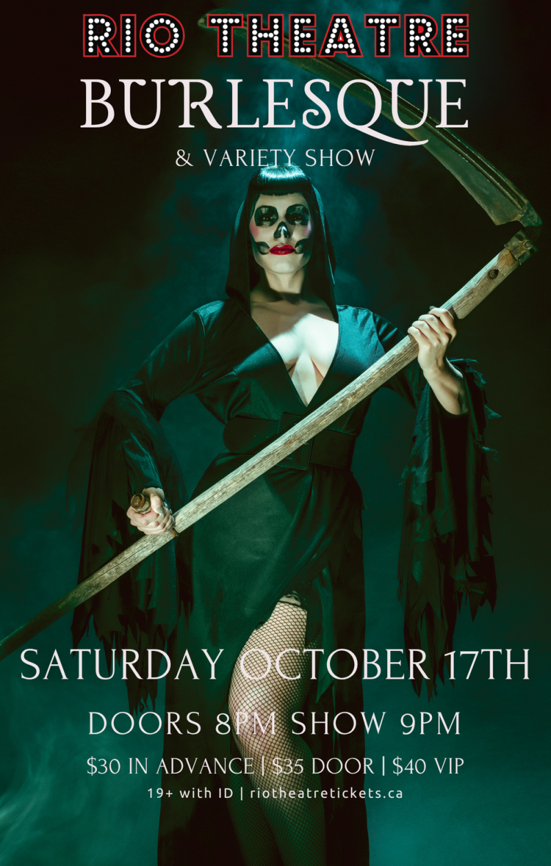 The Rio Theatre Burlesque & Variety Show