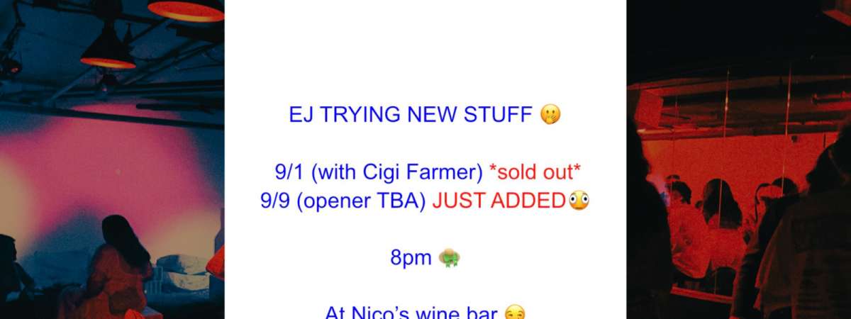 EJ TRYING NEW STUFF! | Standup comedy @ baby battista