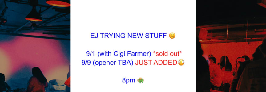 EJ TRYING NEW STUFF! | Standup comedy @ baby battista
