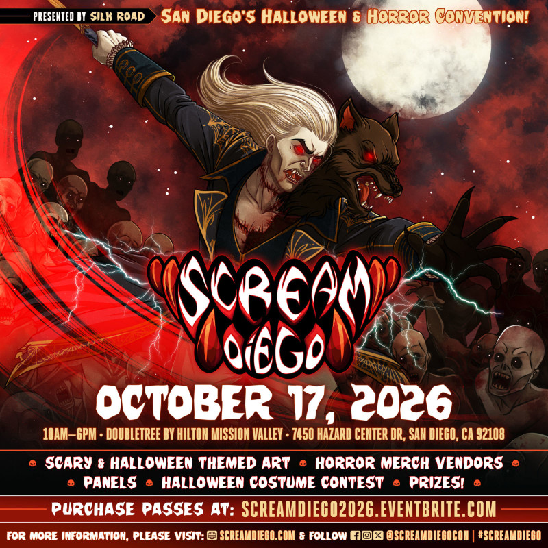 Scream Diego: San Diego’s Halloween and Horror Convention