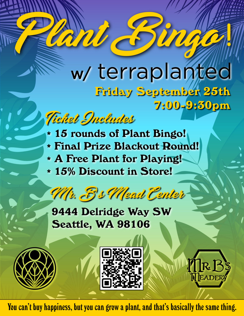 Plant Bingo w/ terraplanted!