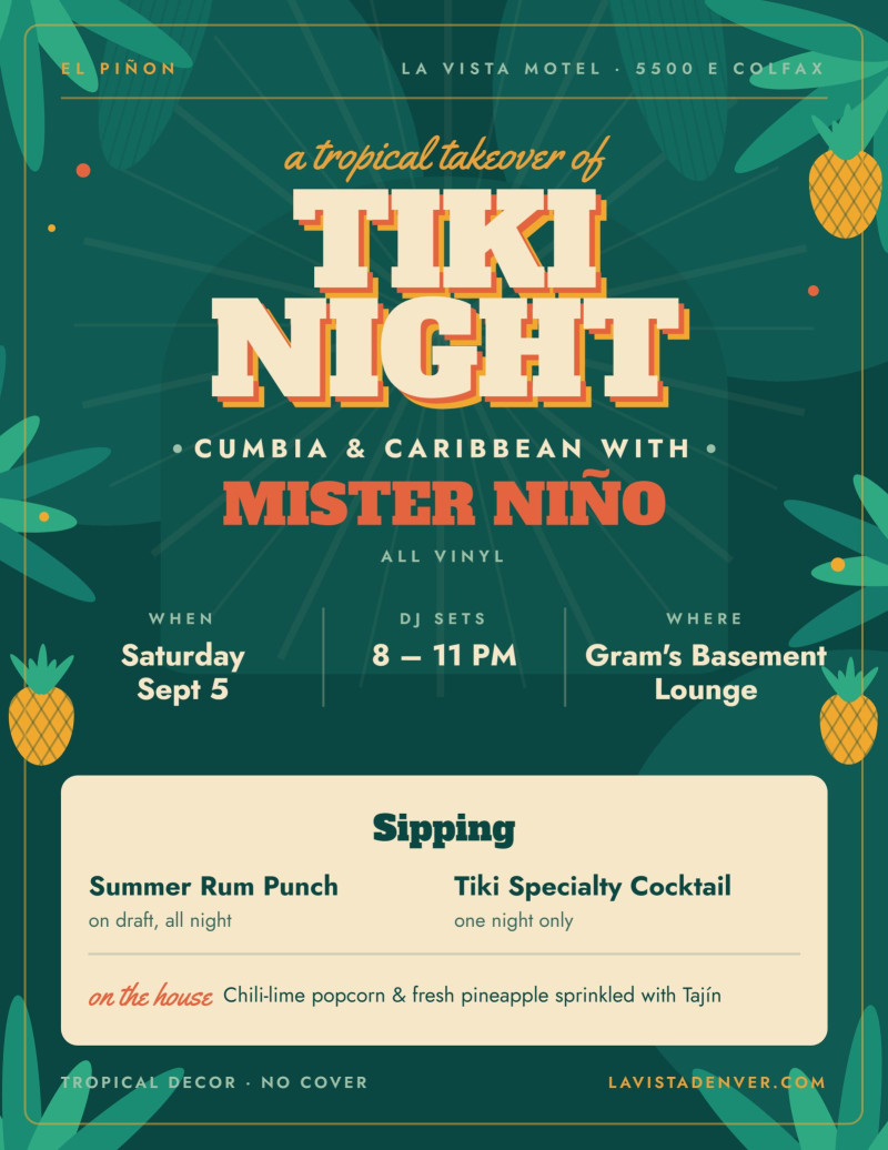 Tiki Night with DJ Mister Niño