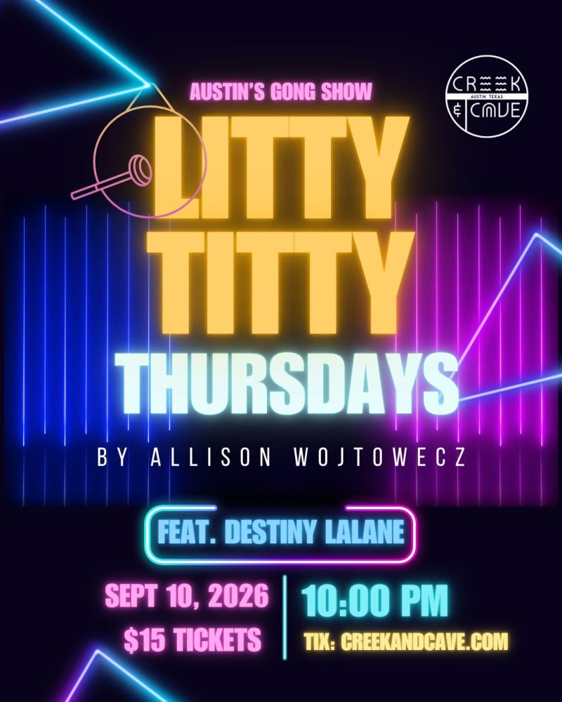 Litty Titty Thursday Stand-up Comedy Gong Show