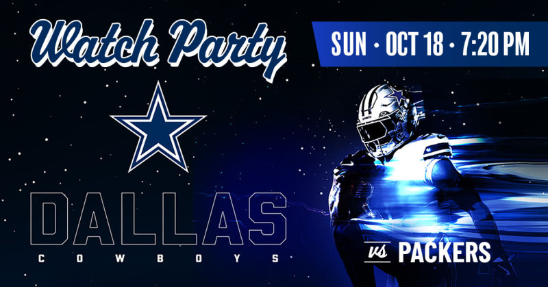 Cowboys vs. Green Bay Packers on the Jambox Big Screen