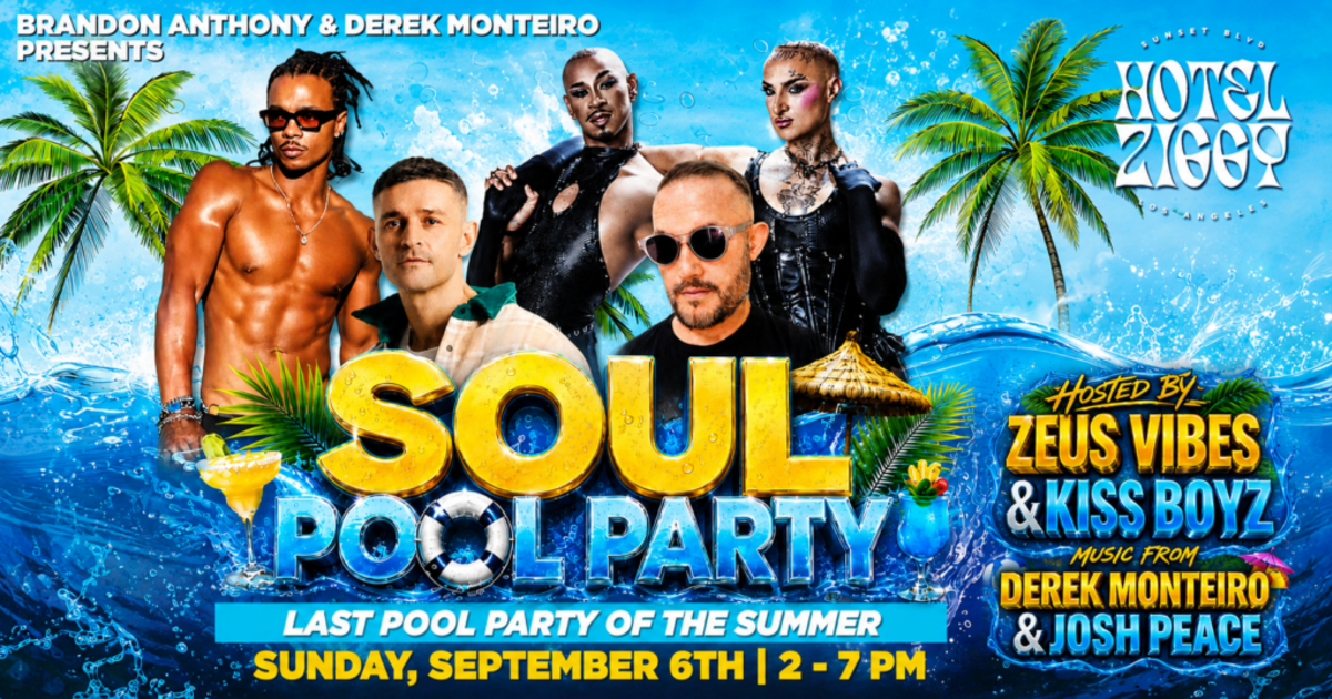 SOUL Pool Party in West Hollywood at Hotel Ziggy