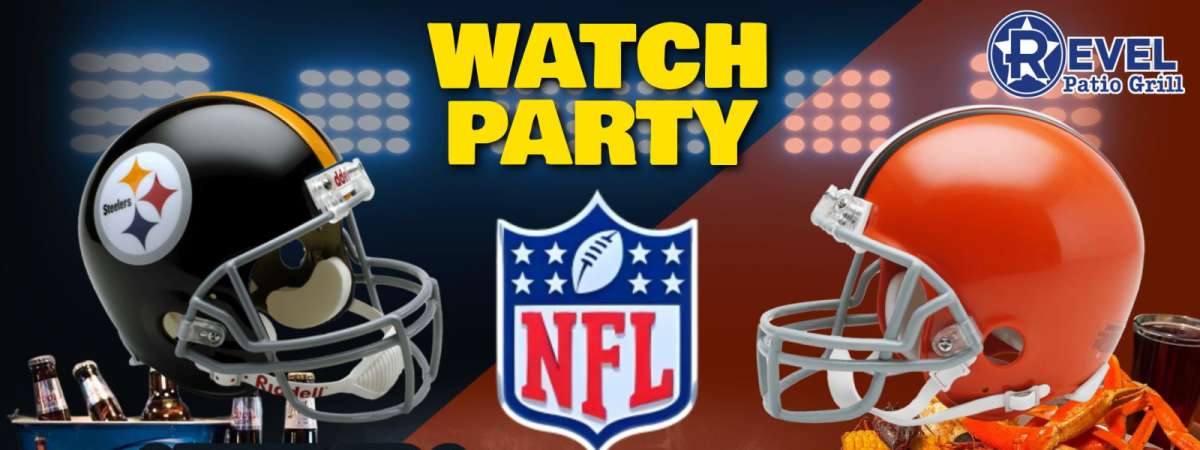 Browns Vs. Steelers - NFL Watch Party!