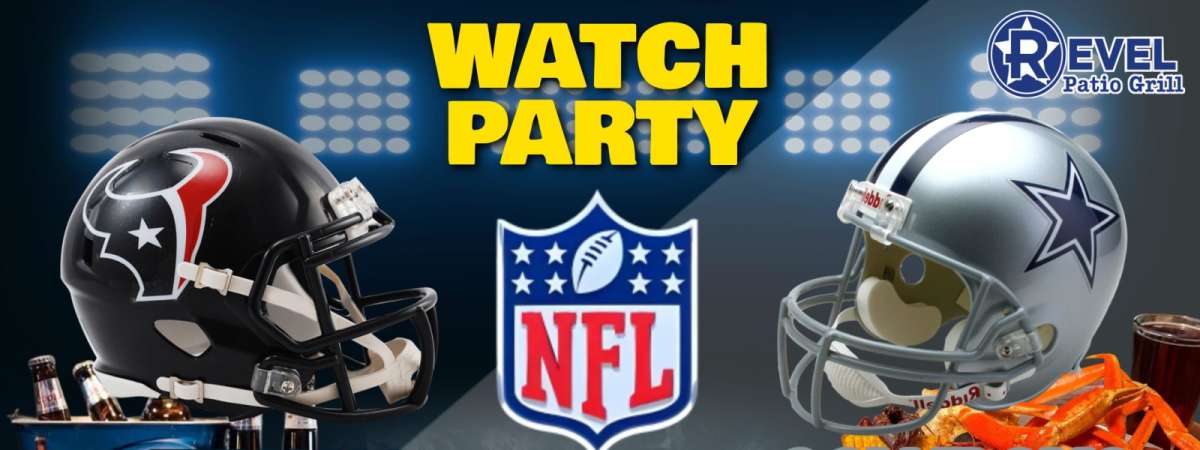 Cowboys Vs. Texans - NFL Watch Party!