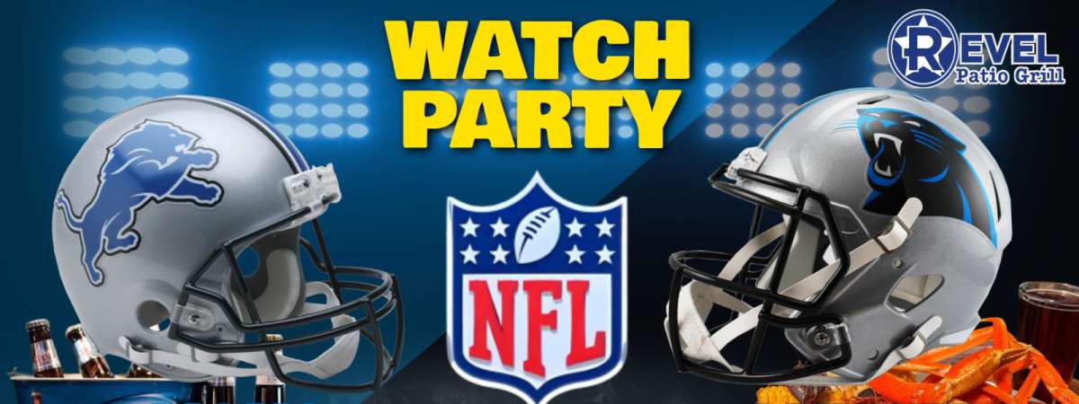 Lions Vs. Panthers - NFL Watch Party!