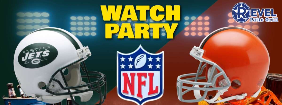 Browns Vs. Jets - NFL Watch Party!