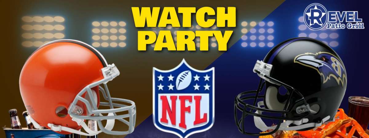 Browns Vs. Ravens - NFL Watch Party!