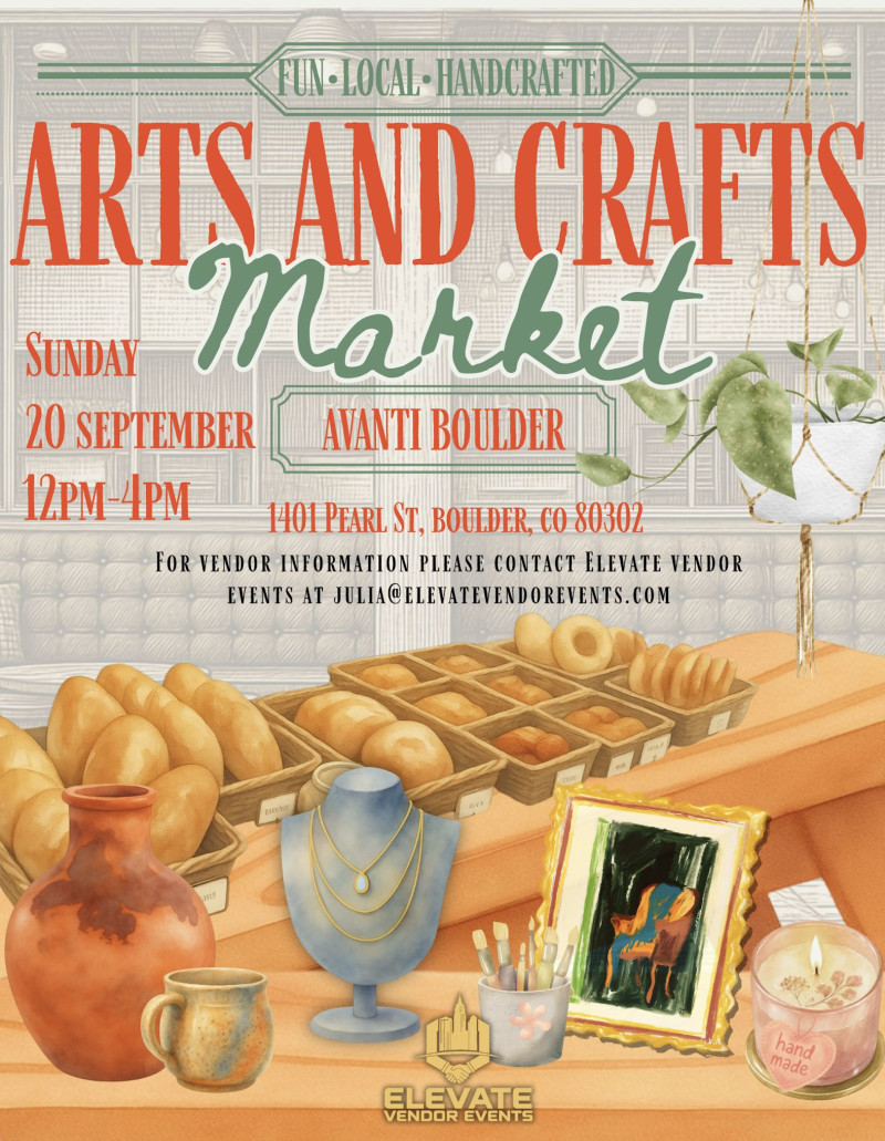 ARTS AND CRAFTS MARKET AT AVANTI BOULDER 