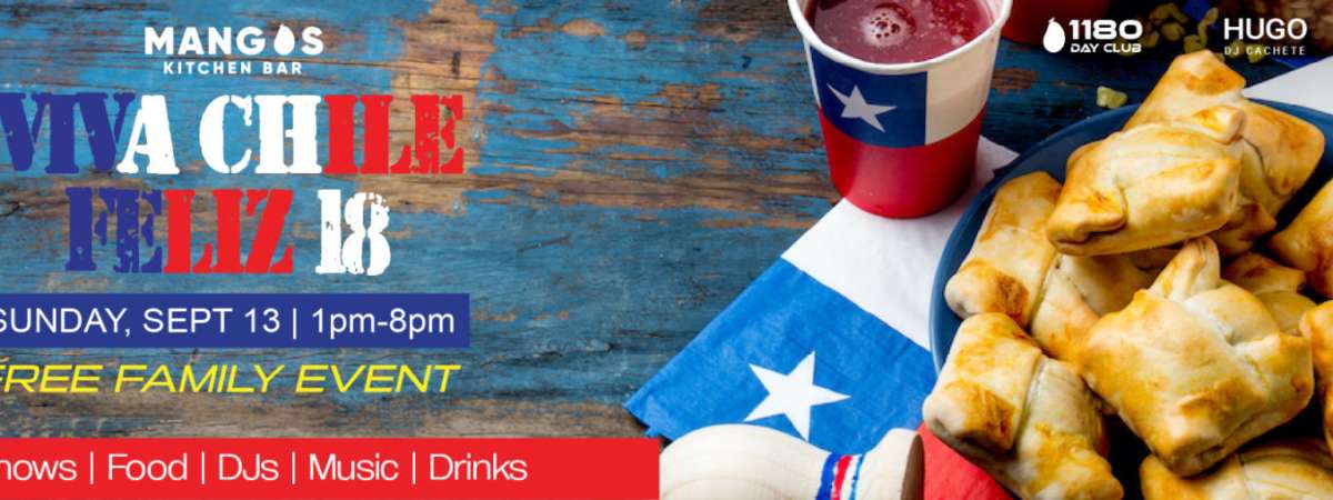 VIVA CHILE ! Feliz 18 Family Free Event | Sunday, Sep 13
