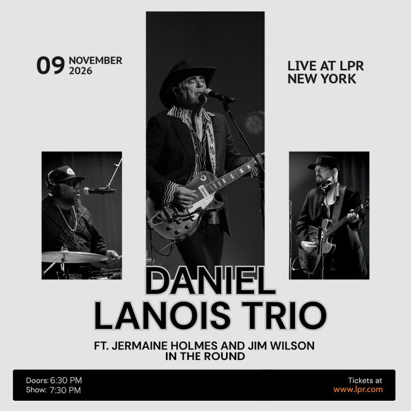 Daniel Lanois Trio In The Round